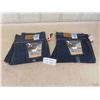 Image 1 : 2 Pairs of New Thunder Jeans Size 44/34