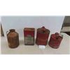 Image 1 : Esso 1 Gallon Oil Can , 2 Galvanized Gas Cans & More 