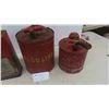 Image 2 : Esso 1 Gallon Oil Can , 2 Galvanized Gas Cans & More 