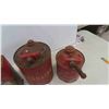 Image 3 : Esso 1 Gallon Oil Can , 2 Galvanized Gas Cans & More 