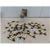 Image 1 : New Light Fixture Brushed Stainless Finish with Frosted Shade ,  