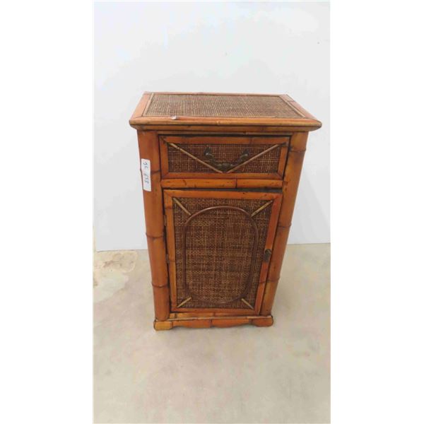 Bamboo Wicker Cabinet 31'' x 12'' x 18'' 
