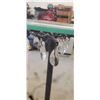 Image 3 : Decorative Stand Wrought Iron with Glass Top 24'' H x 16'' Across 