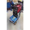 Image 1 : Lincoln Mig Pak 10 Welder with Cart , Auto Flash Helmet