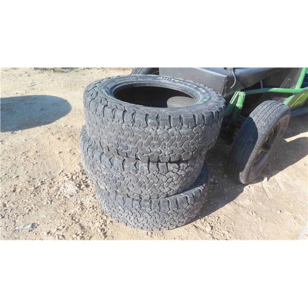 3 BF Goodrich Tires LT265/65 R18 
