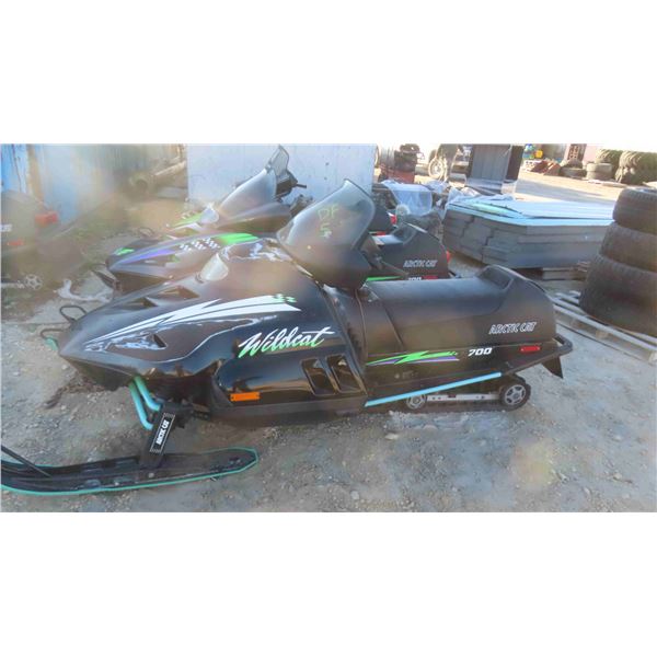 1991 Artic Cat Wildcat 700 1759 Original Miles Serial# 9227026 Was