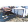 Image 2 : Bumper Hitch Utility Trailer 13ft Long 8 Stud 3/4 Ton Chassis , 16'' Tires 
