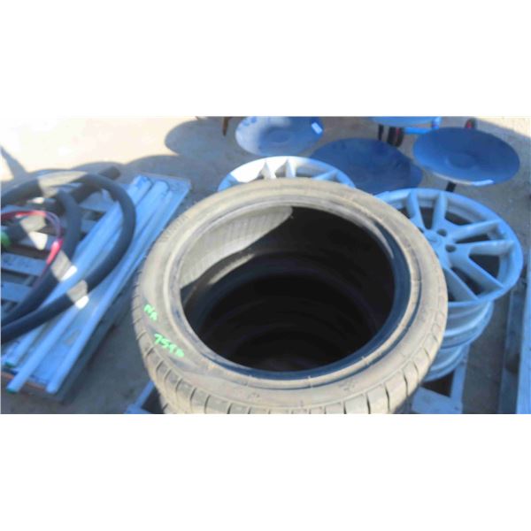 3 Tires 245/45R 18 
