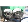 Image 1 : 14'' x 8'' 5 Bolt 3 in Hub , 14'' x 7'' 5 Bolt 3 1/2 Hub