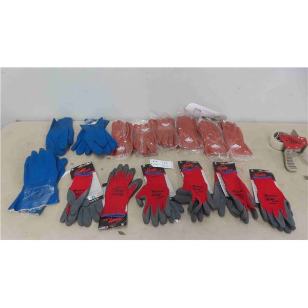 15 Pairs of New Gloves (6) Flex Ninja (9) Rubber 