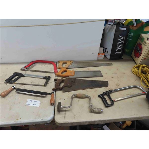7 Saws , Manual Drill 
