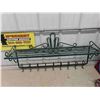 Image 2 : Decorative Metal Hanging Coat Rack with Shelf 37'' x 10'' x 19'' H 