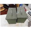 Image 8 : 2 Ammo Boxes , 2 Metal Bars with Tokheim Embossed, Pitot State Tube 