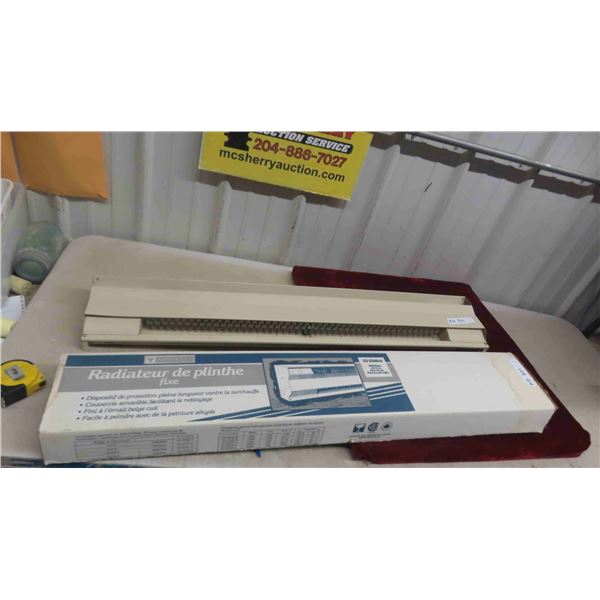 2 New 1000 Watt Baseboard Heater 