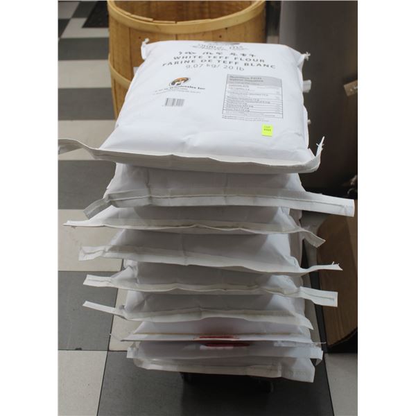 9X20LB WHITE TEFF FLOUR