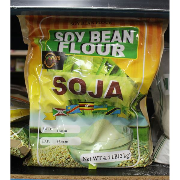 4X4.4LB OF SOY BEAN FLOUR
