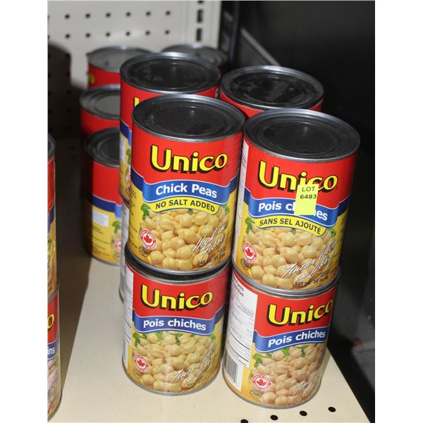 15X540ML UNICO CHIC PEAS