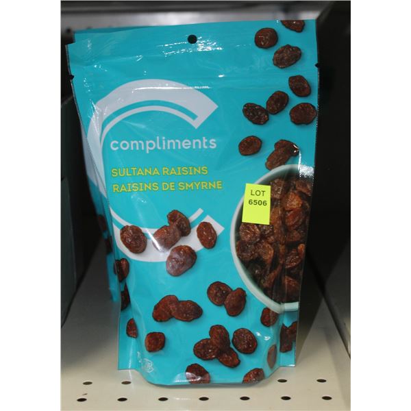 7X375G SULTANA RAISINS