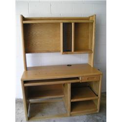 Oak Computer Desk by Aspen Furniture