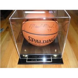 Mark Madsen Autographed Basketball