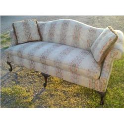 Sofa w/matching pillows.