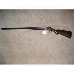 L.C.Smith Double Barrel Shotgun.