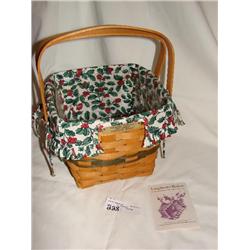 Longaberger Christmas Collection Basket