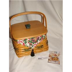 Longaberger Deck The Halls Basket