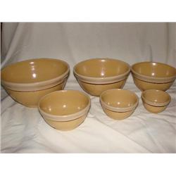 Pottery  Mixing Bowls
