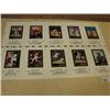 Image 1 : Baseball cards, printer block, uncut