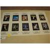 Image 1 : Baseball cards, printers blocks, uncut.