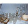 Image 1 : Glassware, candle holder,oil lamp, variety