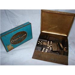 Tins, Little Chaps cigar (filled w/dominos)