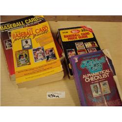 Baseball reference guide books