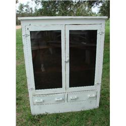 Painted wood bookcase