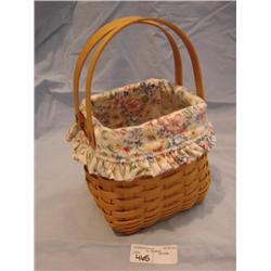 Longaberger Tiny Tote Basket