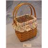 Image 1 : Longaberger Tiny Tote Basket