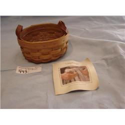 Longaberger Booking Saffron basket