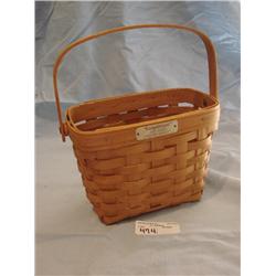 Longaberger  signed Dresden basket