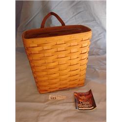 Longaberger Tall key basket