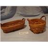 Image 1 : 2 Longaberger Booking Baskets