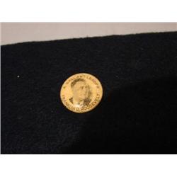 Franklin Roosevelt campaign pin