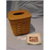 Image 1 : Longaberger tall tissue basket