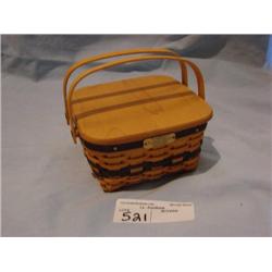 Longaberger JW miniture basket