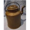 Image 1 : Old copper kettle w/pour spout lift