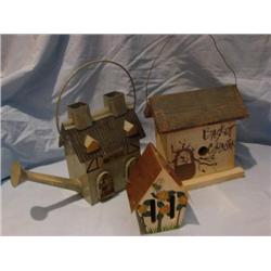 Birdhouses/Watering cans