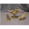 Image 1 : Cast iron bird bath miniture w/birds