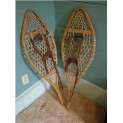 Pair of old snowshoes