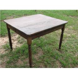 Solid wood kitchen table