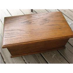 Oak "treasure" box